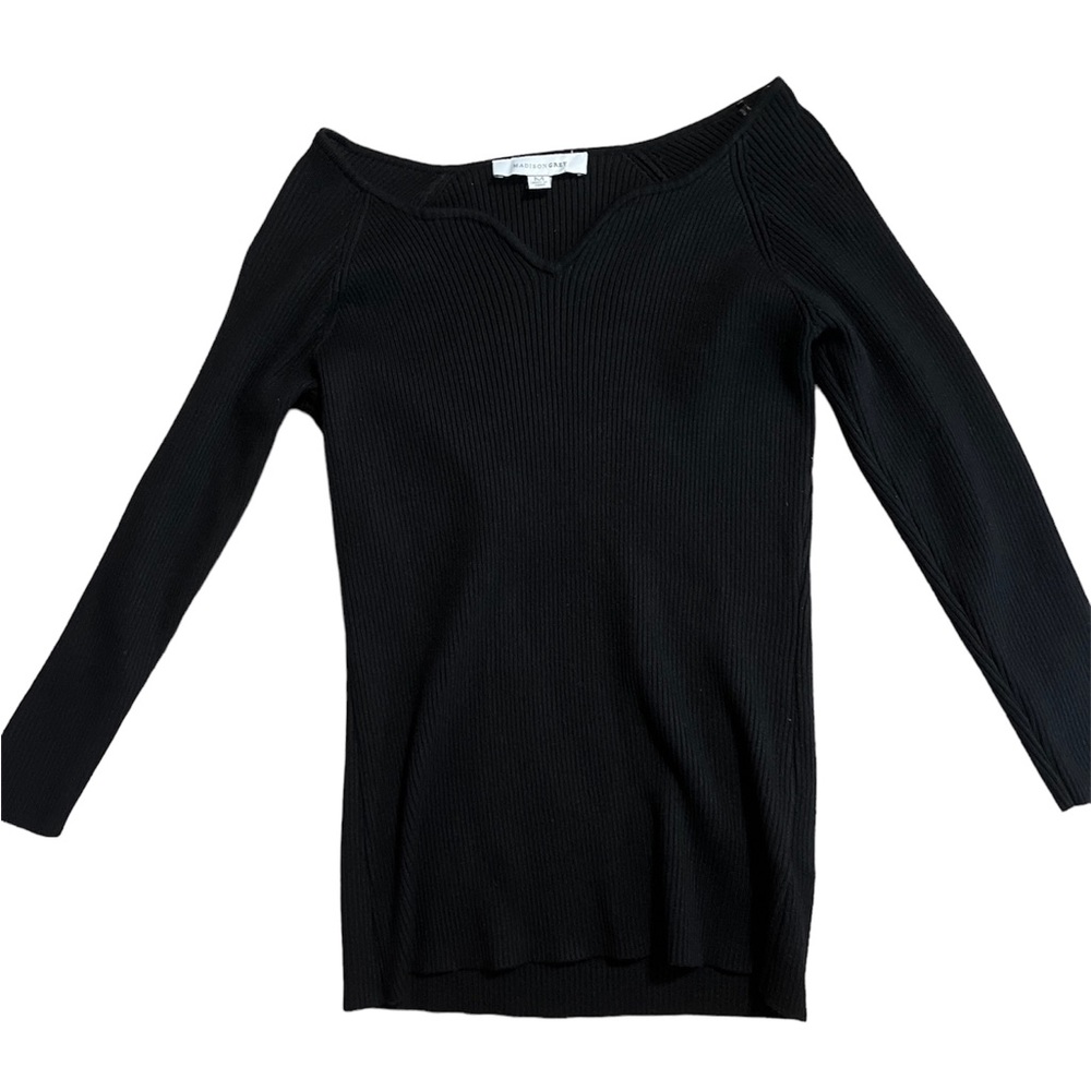 Madison grey 3/4 sweater